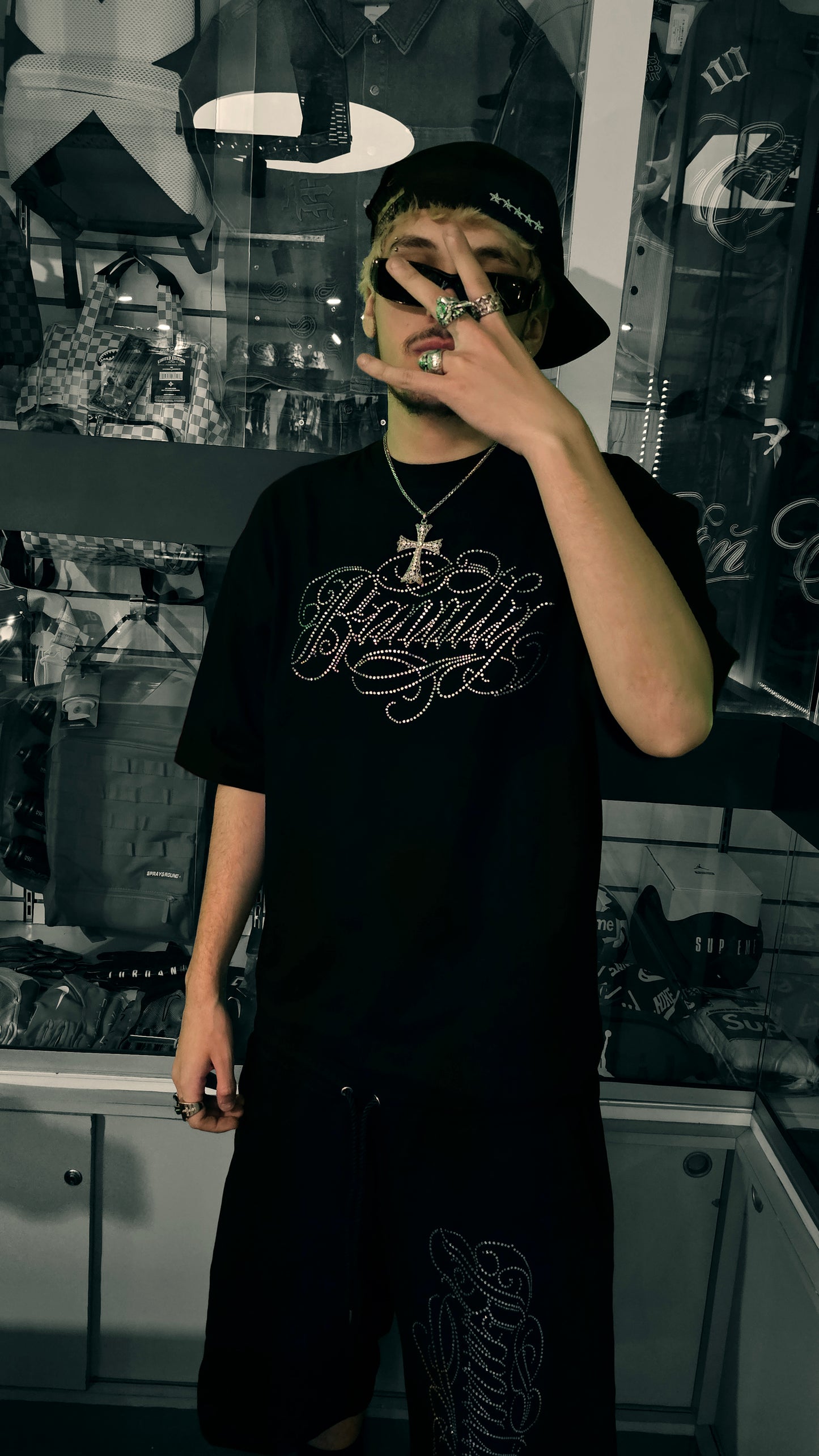 Remera BANALLY Cursiva - Full Ice