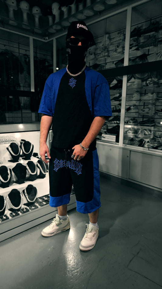 Conjunto BANALLY Combinado - Azul y Negro