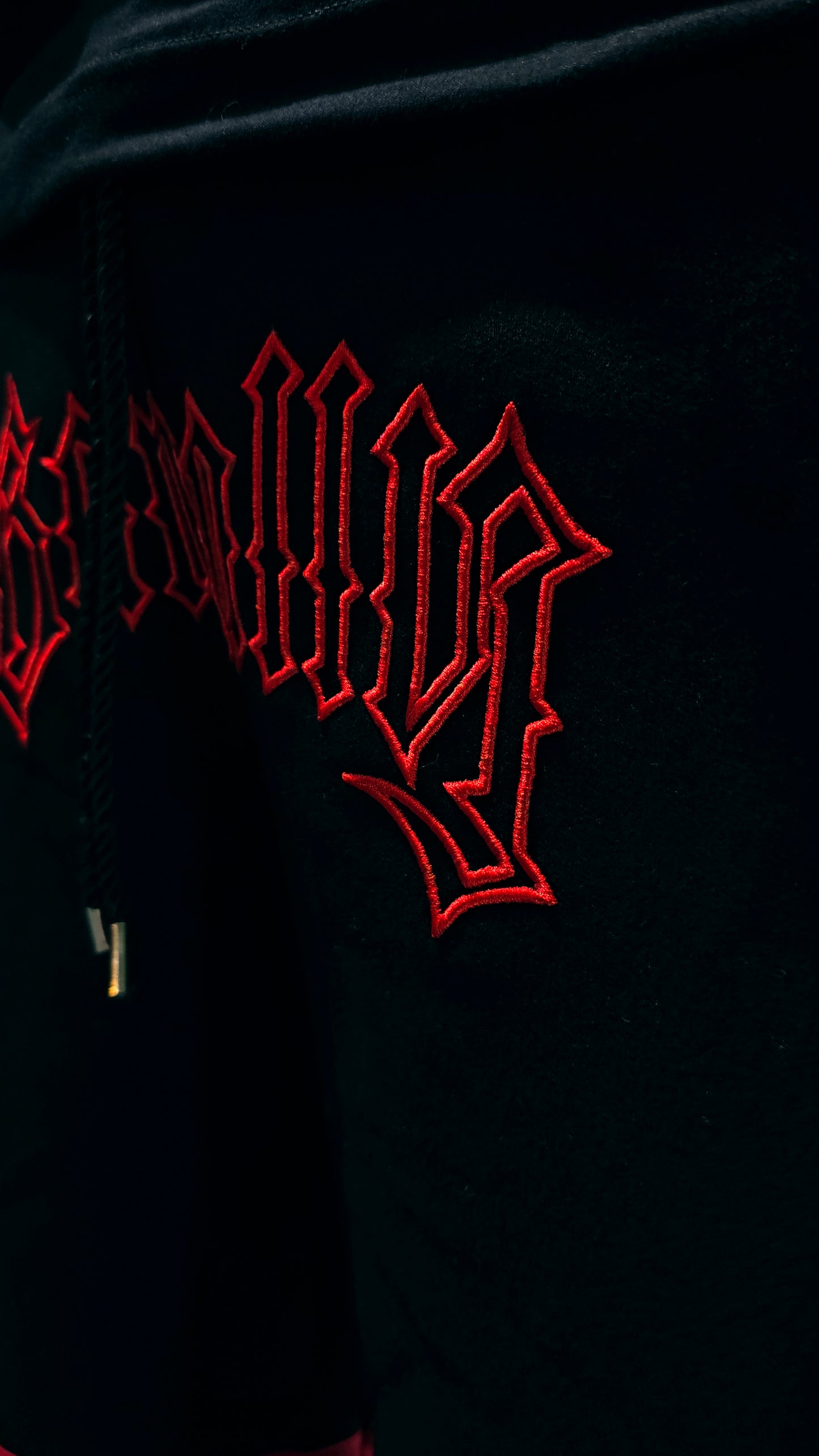 Short BANALLY Combinado - Rojo y Negro