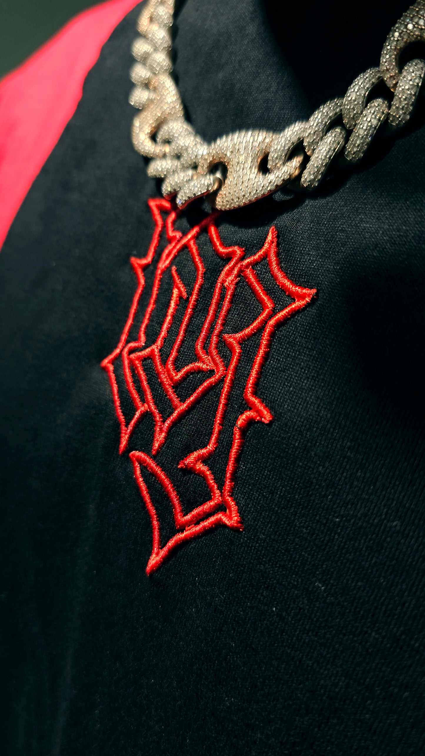 Conjunto BANALLY Combinado - Rojo y Negro