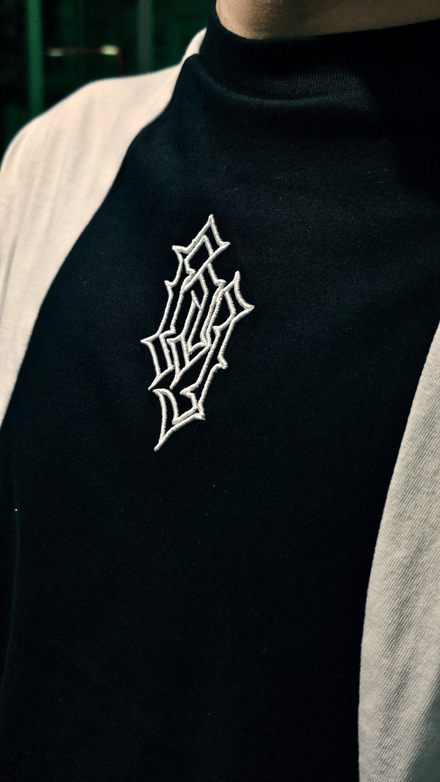 Conjunto BANALLY Combinado - Blanco y Negro