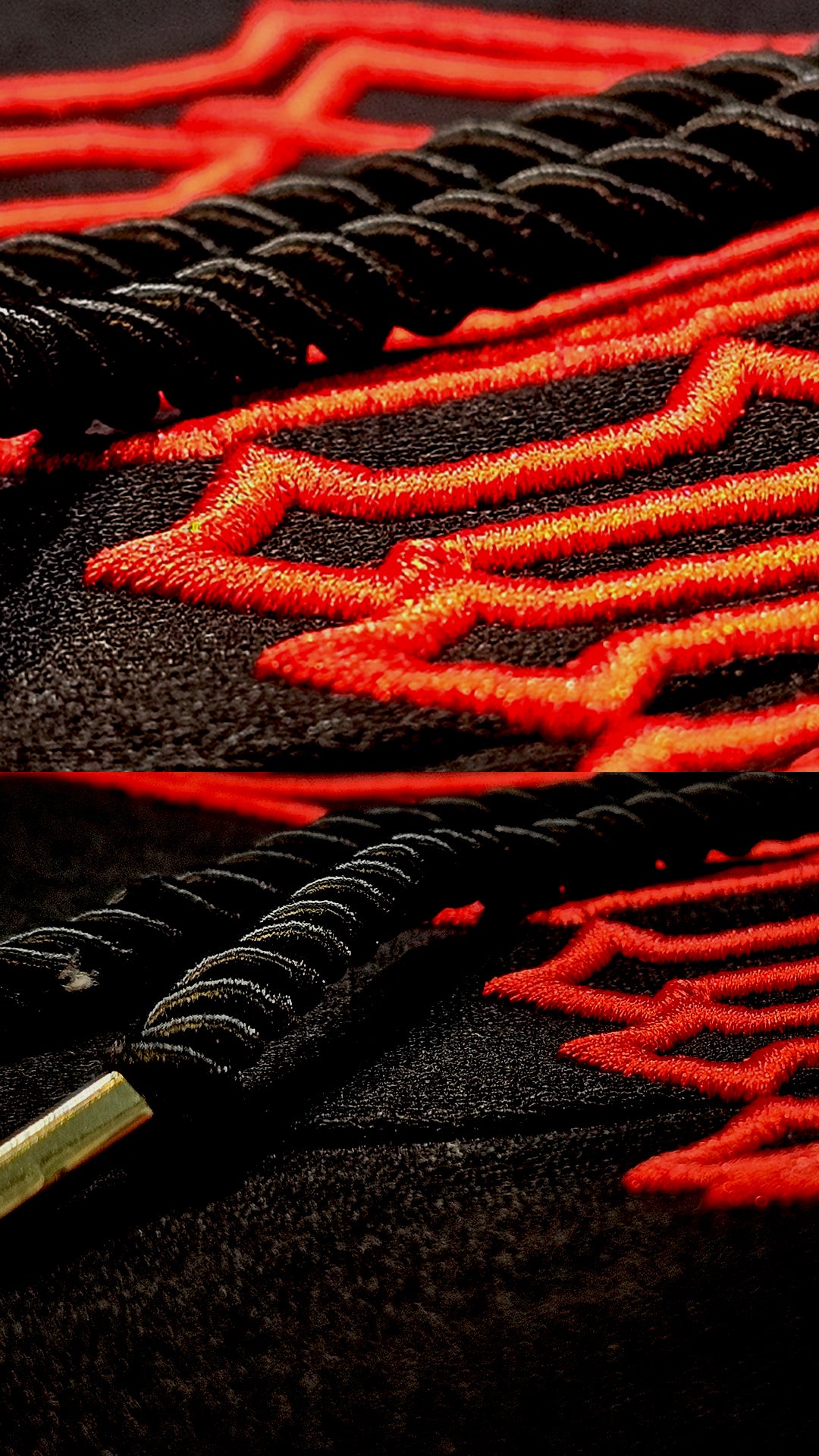 Conjunto BANALLY Combinado - Rojo y Negro