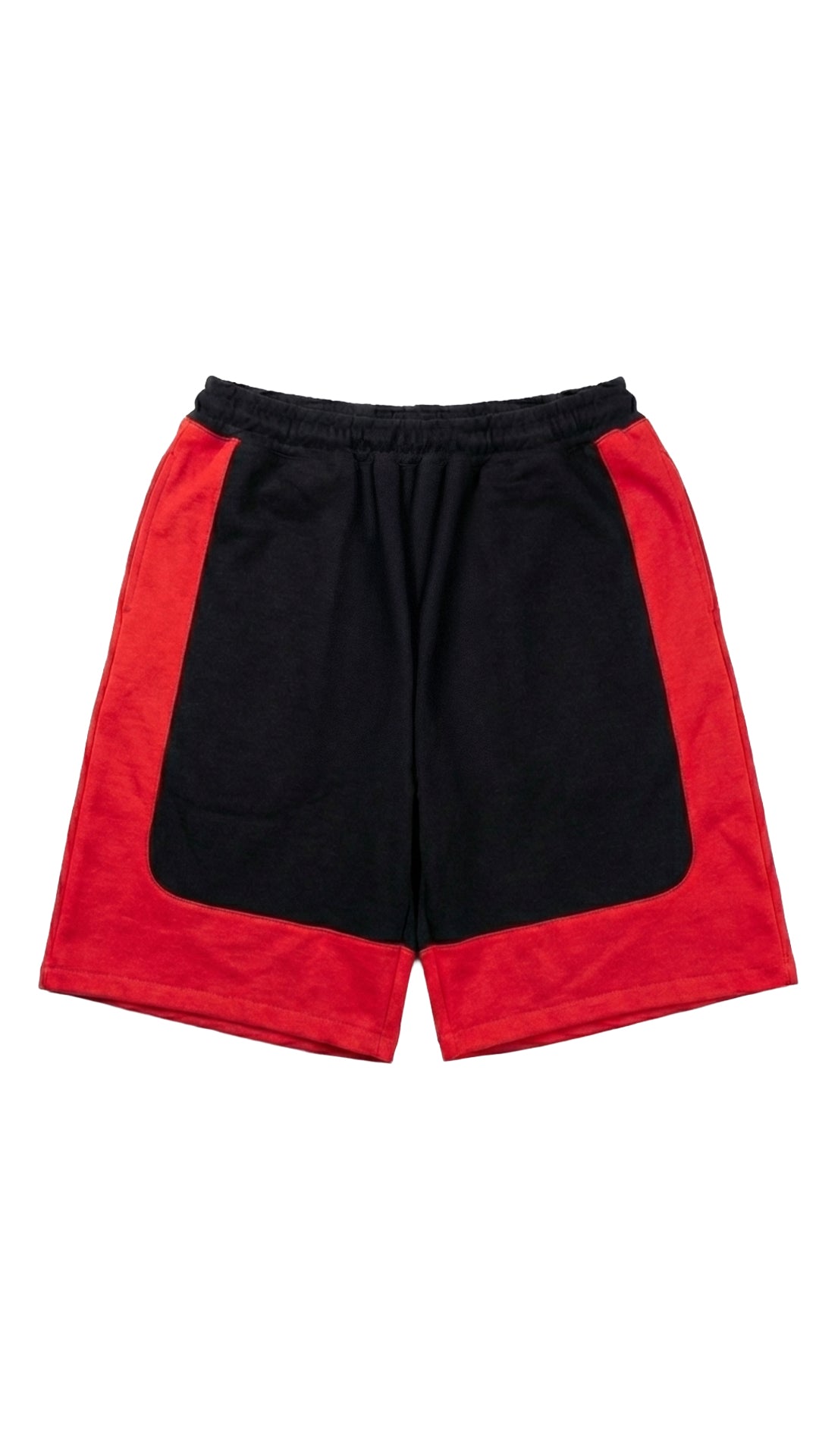 Short BANALLY Combinado - Rojo y Negro